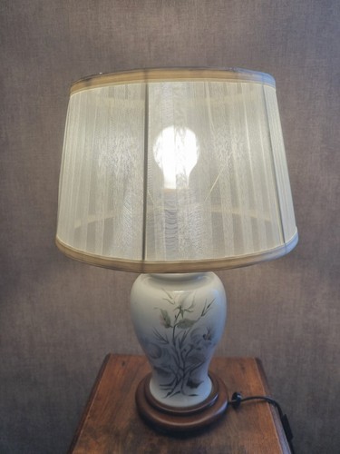 Lampe vintage céramique