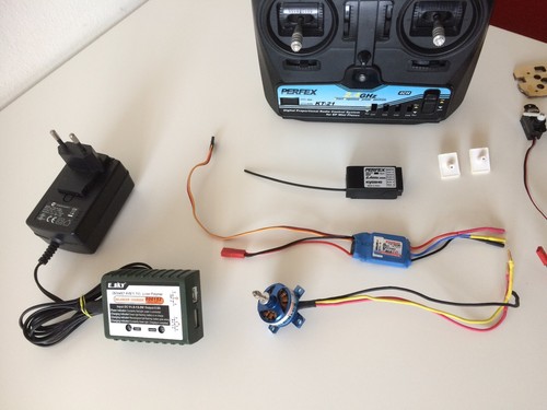 Kyosho combo brushless - kyosho,