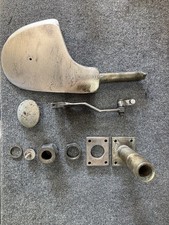 Correct Craft Nautique 11A Rudder. 11a Rudder shaft and tiller arm 1970-2000