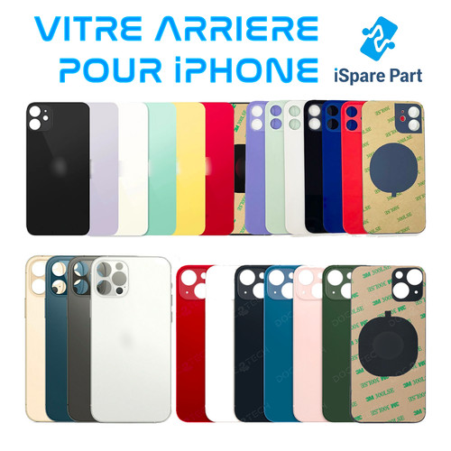 Vitre verre arrière iphone - arriÈre,