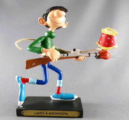 Gaston lagaffe plastoy - gaston, resin