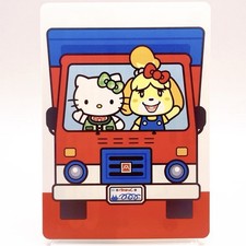 Sanrio × Animal Crossing amiibo Sticker Hello Kitty Shizue Nintendo 2021 Japon