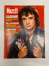 PARIS MATCH MAGAZINE 1977 MICHEL SARDOU NOT VINYL CD 33 45 RPM