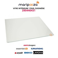 Vitre intérieure 475x395 mm - Four Cusisinière ARCELIK BEKO - 290440431