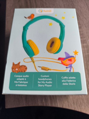 Casque audio vert - casque,