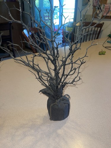 Set black spooky branch - black,