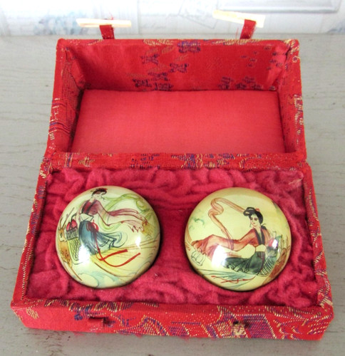 Paire boules chinoises - de,
