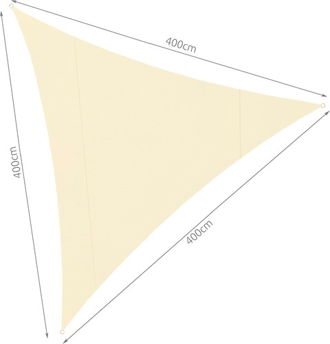 Rideau voile triangulaire - de,