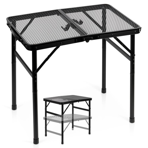 Table camping réglable - table,