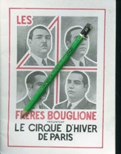 CIRQUE BOUGLIONE  A PARIS EN