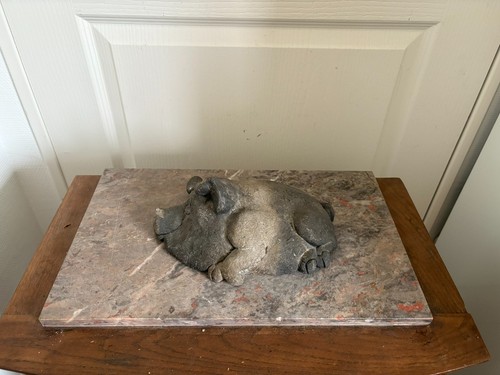 Ancien sculpture terre cuite - terre,