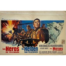 LES HEROS DE TELEMARK Affiche