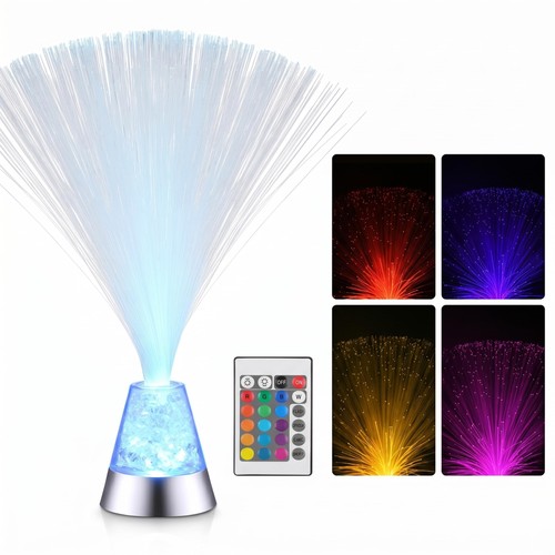 Lampe fibre optique - lampe, avec