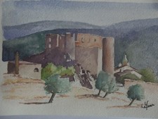 Aquarelle originale signée