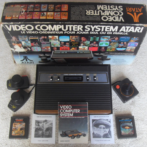 Atari 2600 vcs woody - vcs, boite