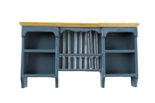 Maison poupées bleu - poupées,