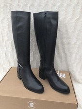 Bottes De Ville En Cuir Noir Femme 39