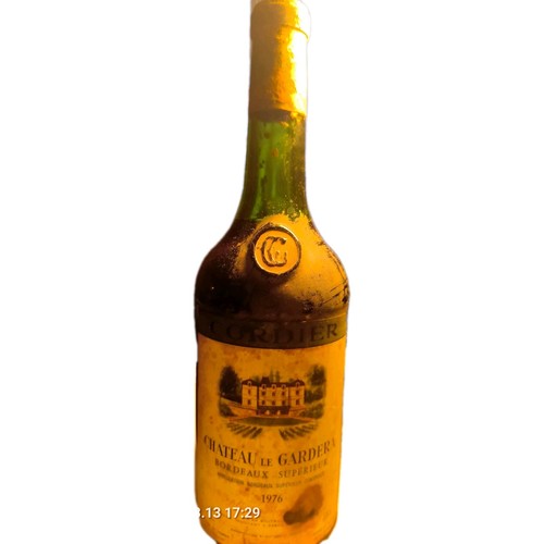Bouteille vin ancien 1976 - bouteille,