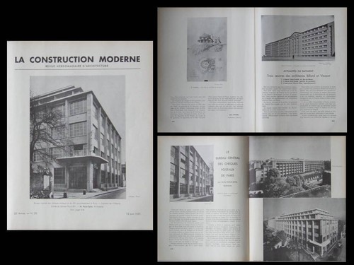 Construction moderne 1937 - construction,