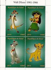 Disney Lion King Lilo and Stitch 2014 MNH stamp sheetlet