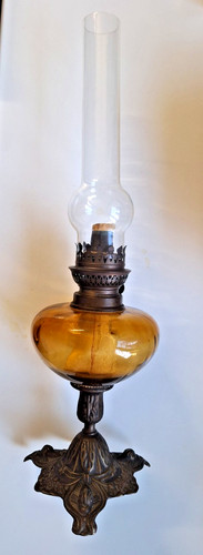 Lampe pétrole ancienne - pétrole,
