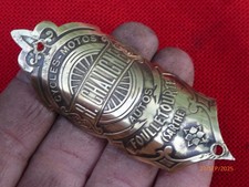 Ancienne Plaque  de Vélo