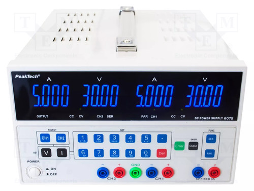 Peaktech 6075 laboratory - peaktech,