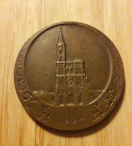 Medaille cathédrale - medaille,