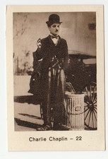 Charlie Chaplin card 22 "Monopol movie pictures" MONOPOL Dresden 1932