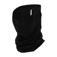 Protection UV visage, cache-cou polyester, respirant, noir, 1 pièce
