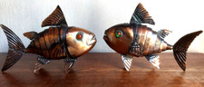 2 Anciens Poissons articulés