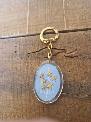 Ancien porte clé avion - clÉ,
