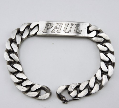 Ancien bracelet gourmette - ancien,