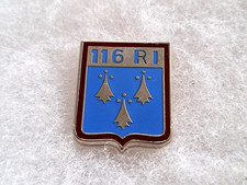 Un insigne militaire " 116°