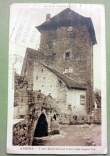 cpa 39 arbois tour gloriette