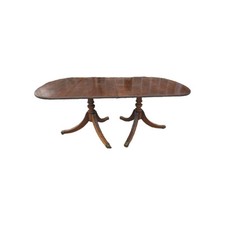 Table En Acajou De Style Régence Avec 2 Allonges 