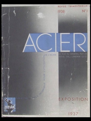 Acier 1938 exposition - 1938,