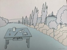 Camille CLAUS Table à écrire