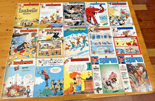 1971 & 1972 Lot of 18 ~ SPIROU Comic Books French Belgian Vintage ~ Lot #16