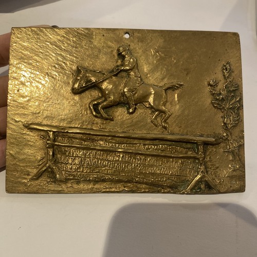 Ancienne plaque bronze - ancienne,