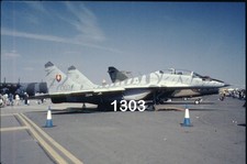 2 x 1303 :  Mikoyan MiG-29UB Fulcrum : Slovak Air Force : 35mm slides 72a