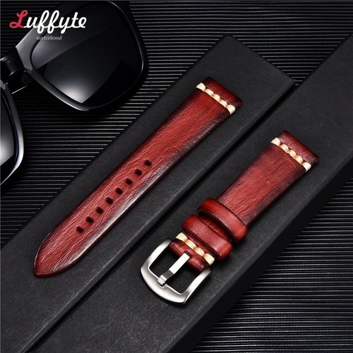 Bracelet montre cuir - bracelet,