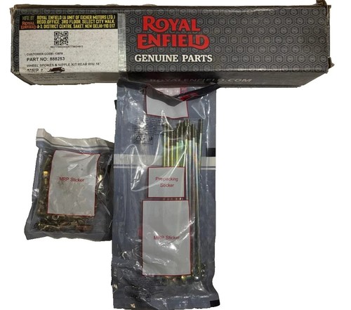 Kit rayons roue tétons - de, et