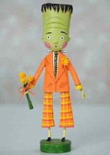 Lori Mitchell Halloween Figurine ~  Fabulous Frank