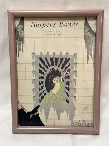 Framed harper bazar - framed, erte