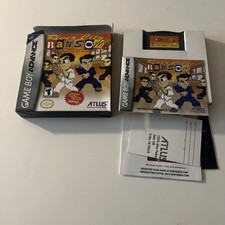 River City Ransom EX Nintendo Game Boy Advance GBA CIB Complete