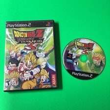 DRAGON BALL Z Budokai Tenkaichi 3 Playstation 2 PS2 Black Label (NO MANUAL)