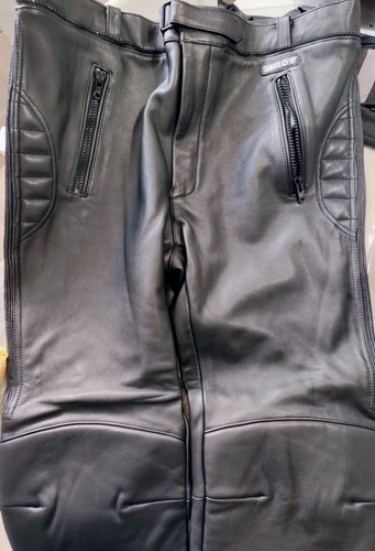 Pantalon moto femme cuir - pantalon, en