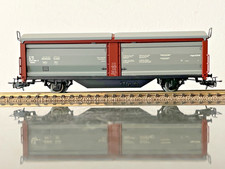 MÄRKLIN - 4730 - WAGON TOIT ET PAROIS COULISSANTE - SNCB - H0 - TOP  (PB-5092)