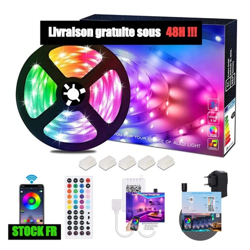 Ruban led bluetooth - 5m, 5050